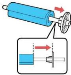 EPSON SureColor P50000Ce Plus - LoadingRollPaperontheSpindle - 4