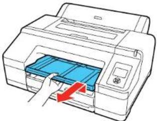 EPSON SureColor P50000Ce Plus - LoadingCutSheetsinthePaperCassette - 1