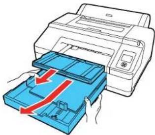 EPSON SureColor P50000Ce Plus - CutSheetPaperJamProblemsinthePaperCassette - 1