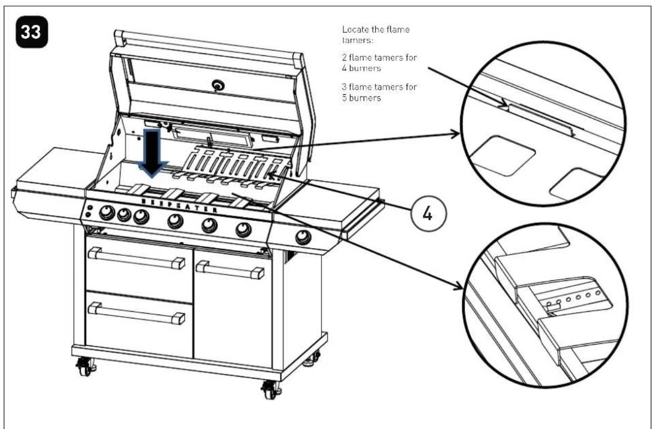 BeefEater BMG7652SA - BMF7655SA - 36