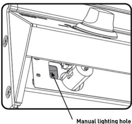 BeefEater BMG7652SA - Manual lighting - 1