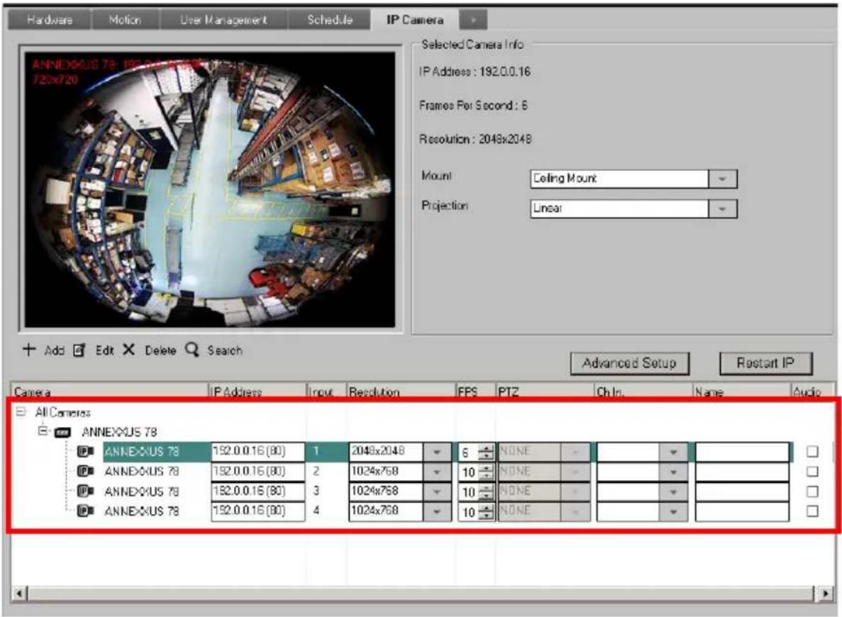 i3International Ax68R - Adding your IP Camera to your SRX-Pro Server - 4