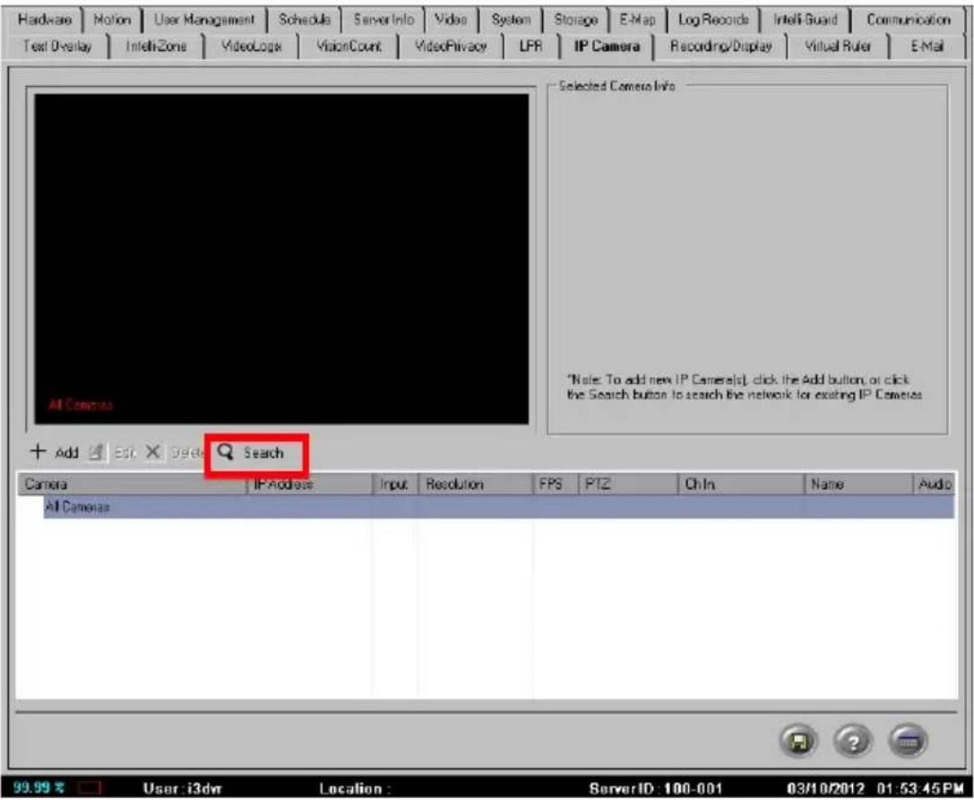 i3International Ax62 - Adding your IP Camera to your SRX-Pro Server - 1