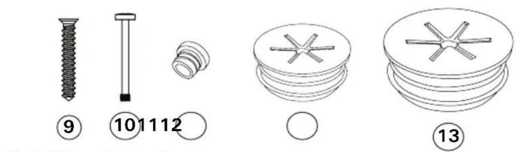 i3International Ax62 - Accessories (not to scale) - 2