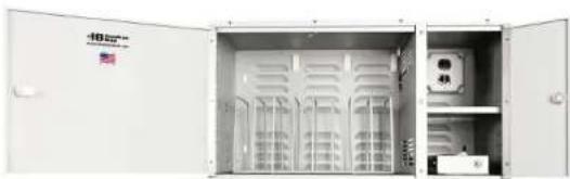Hamilton Buhl PowerStacker LTCC20 - PowerStacker™ 10-Bay Charging Cabinet LTBB10 - 1