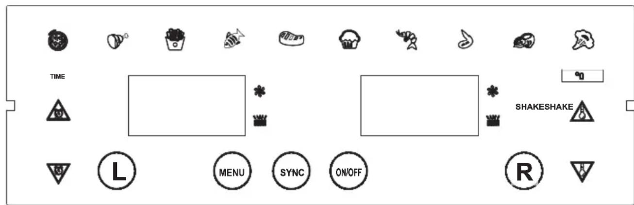 Healthy Choice AFDZ300 - CONTROL PANEL INSTRUCTIONS - 1