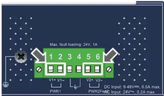 Planet IFB-244 Series - Wiring the Power Inputs - 2