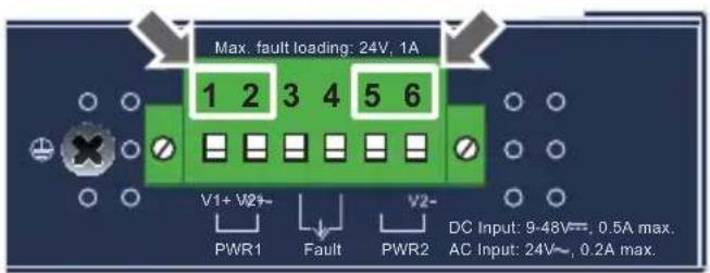 Planet IFB-244 Series - Wiring the Power Inputs - 1