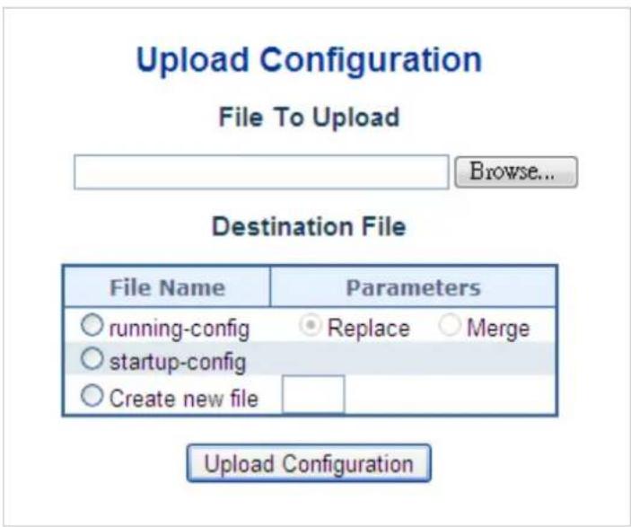 Planet WGS-5225-8T2SV - Configuration Upload - 1