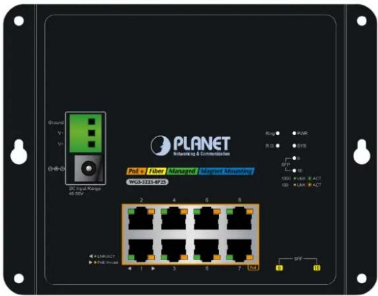 Planet WGS-5225-8T2SV - WGS-5225-8P2S - 1