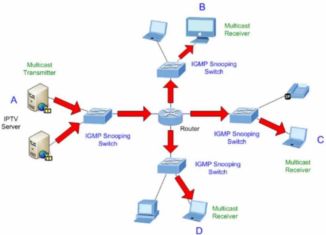 Planet WGS-5225-8T2SV - About the Internet Group Management Protocol (IGMP) Snooping - 3