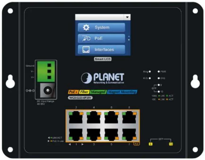 Planet WGS-5225-8T2SV - LED Indications - 1