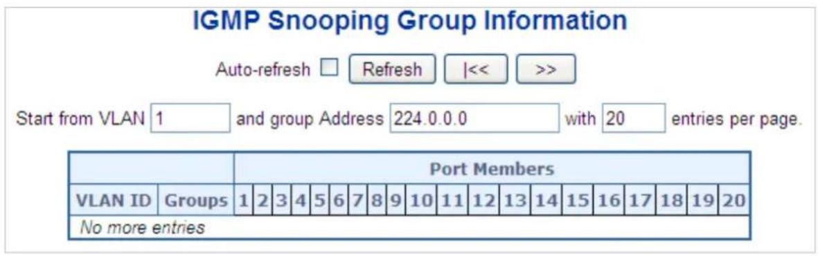 Planet WGS-5225-8T2SV - IGMP Group Information - 1