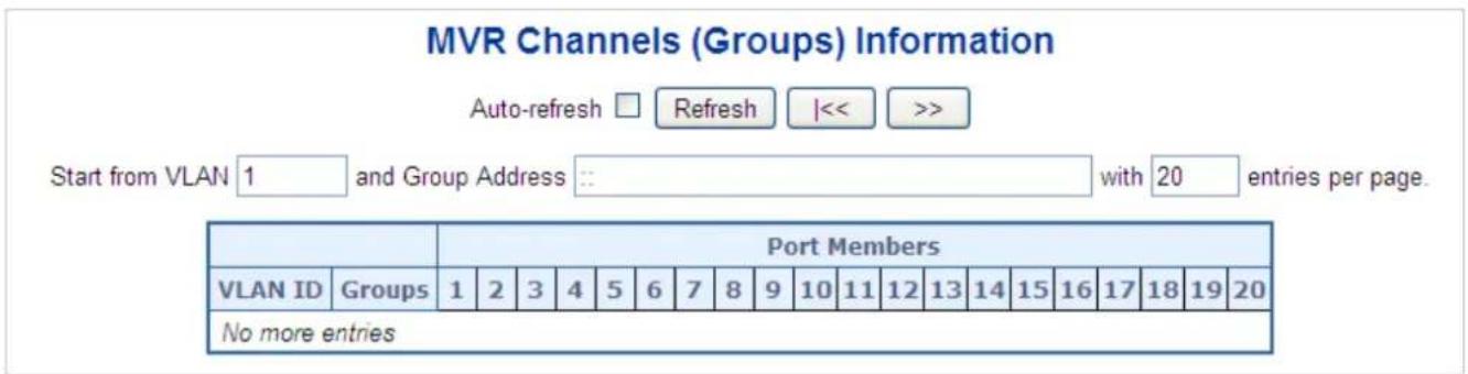 Planet WGS-5225-8T2SV - MVR Groups Information - 1