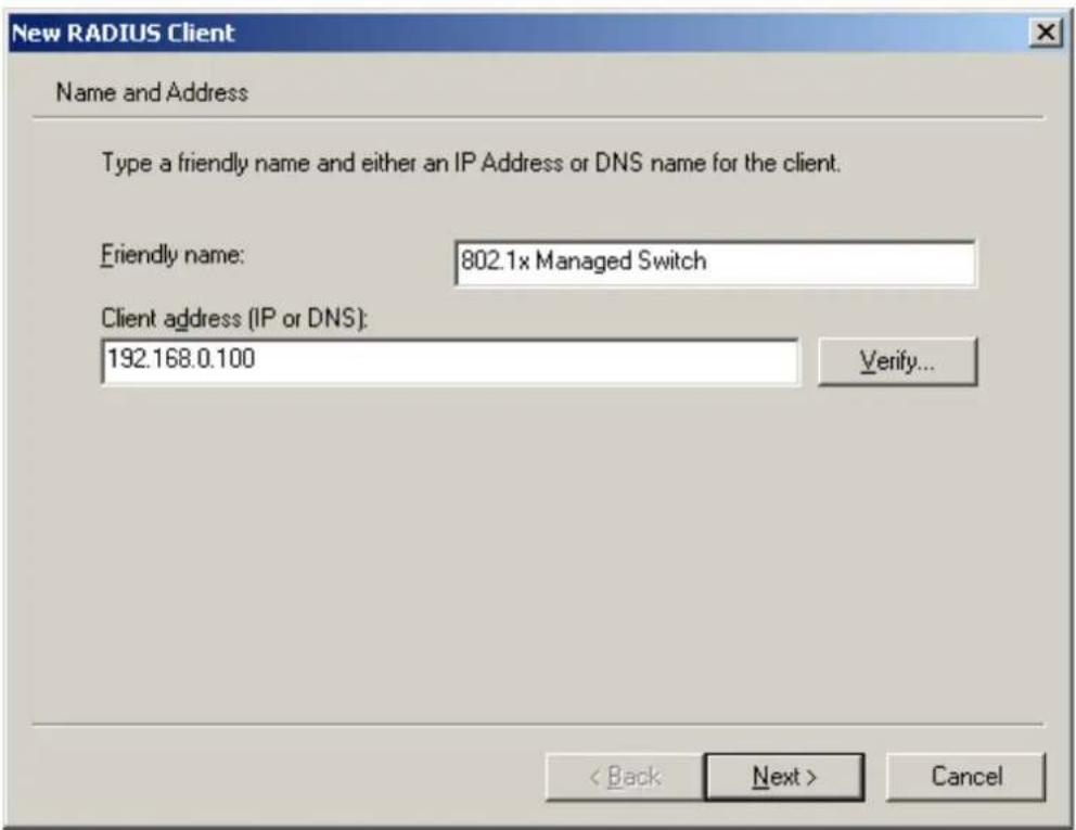 Planet WGS-5225-8T2SV - Assign the client IP address to the Wall-mount Managed Switch - 1