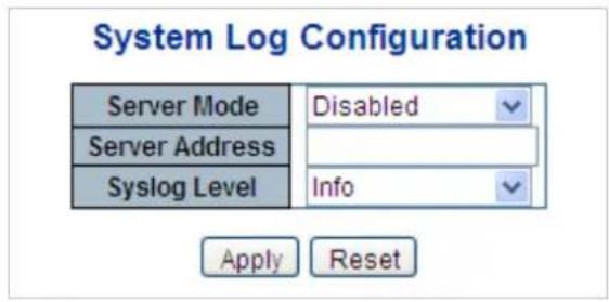 Planet WGS-5225-8T2SV - Remote Syslog - 1