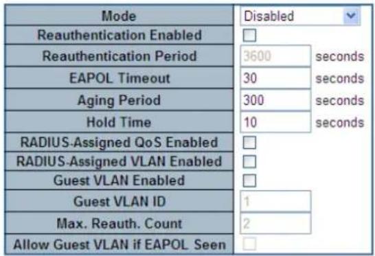 Planet WGS-5225-8T2SV - Network Access Server Configuration - 1