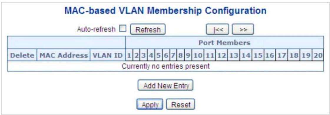 Planet WGS-5225-8T2SV - MAC-based VLAN - 1