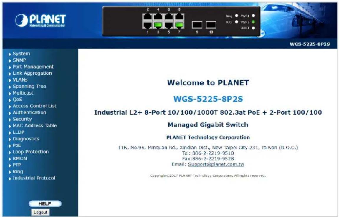 Planet WGS-5225-8T2SV - Web Management and LCD Touch Screen - 2