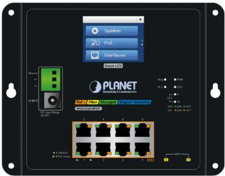 Planet WGS-5225-8T2SV - WGS-5225-8P2SV - 1