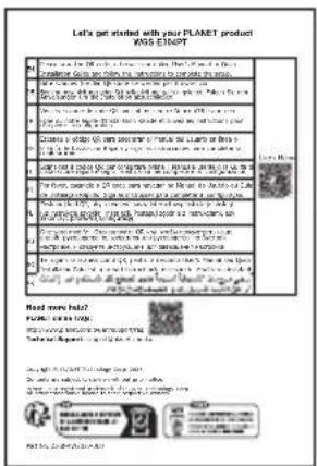 Planet WGS-E304PT - Package Contents - 2