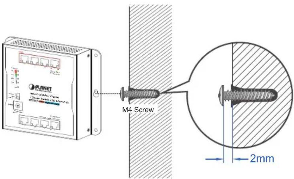 Planet WGS-E304PT - Wall-Mount Installation - 3