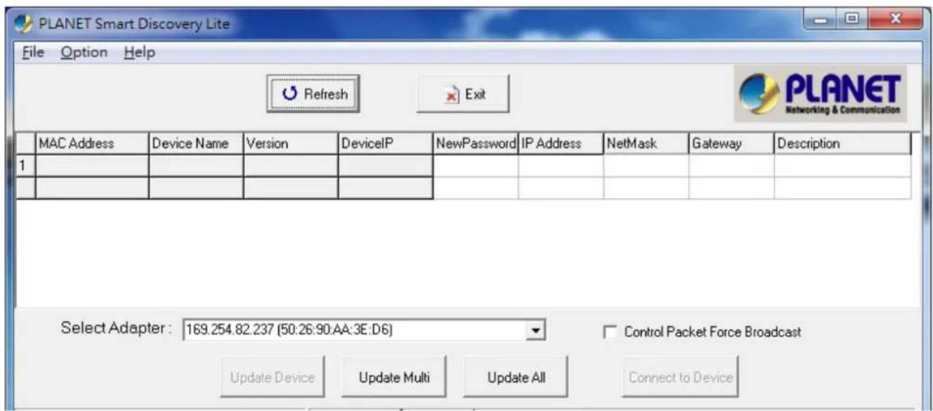 Planet LRP-822CS - PLANET Smart Discovery Utility - 1