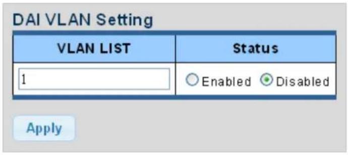 Planet LRP-822CS - VLAN Setting - 1