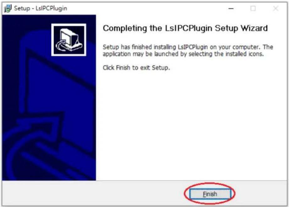 Planet ICA-4480F - Installing the LsIPCPlugin Controls - 8