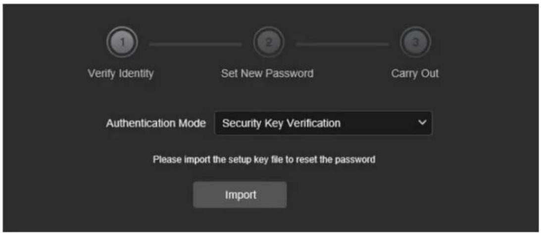 Planet ICA-4480F - Security Key verification - 1