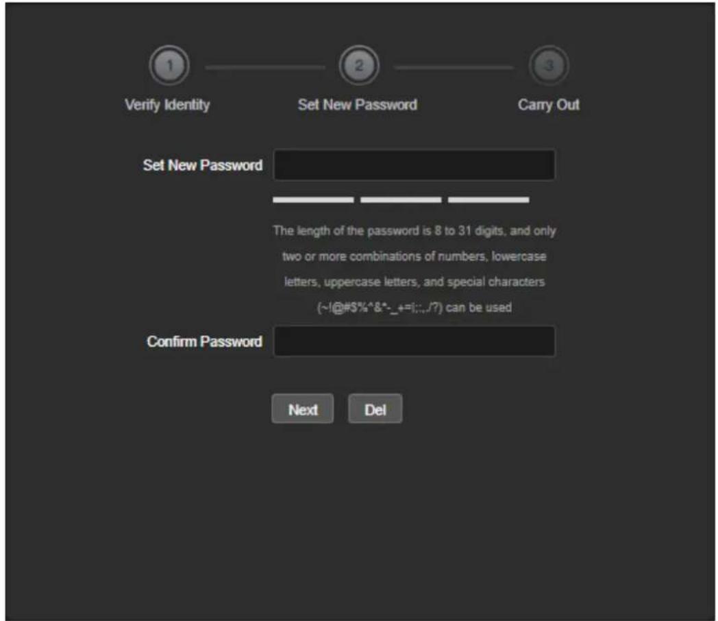Planet ICA-4480F - Security question verification - 2