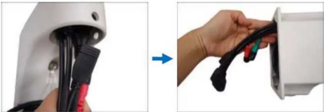 Planet ICA-E6260 - Inserting the Cable - 1