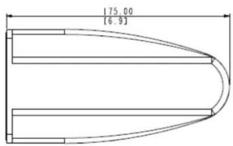 Planet ICA-E6260 - Appendix A. The Dimensional Diagram of the Stand - 1