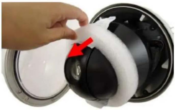Planet ICA-E6260 - Remove the Styrofoam and Desiccants - 1