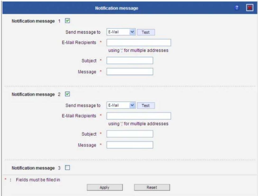 Planet ICA-E6260 - Notification message - 1