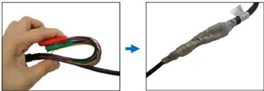 Planet ICA-E6260 - Waterproofing the Cable by Cable Gland - 13