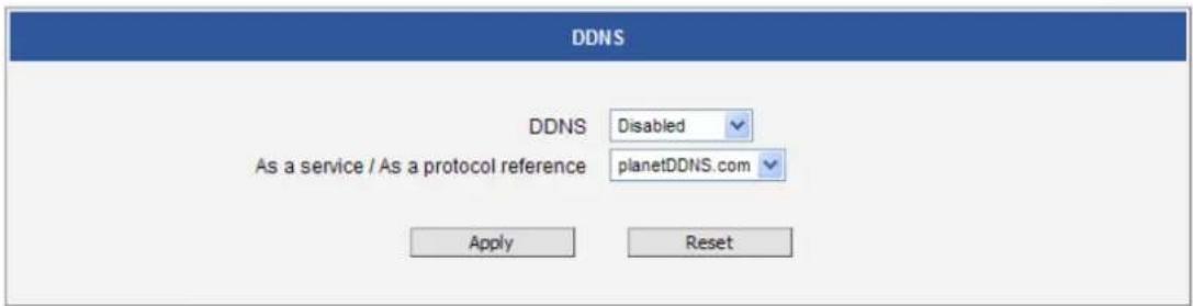 Planet ICA-E6260 - DDNS - 1