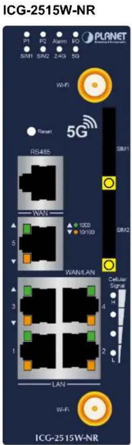 Planet ICG-2515FW-NR - Physical Descriptions - 2