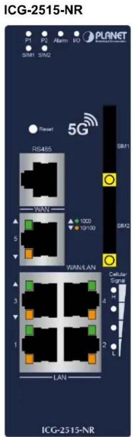 Planet ICG-2515FW-NR - Physical Descriptions - 1
