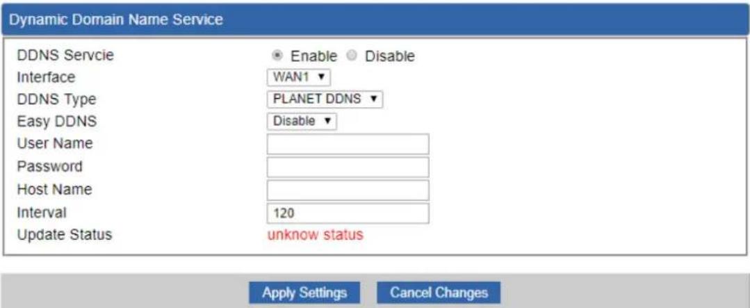 Planet ICG-2515FW-NR - PLANET Easy DDNS - 1