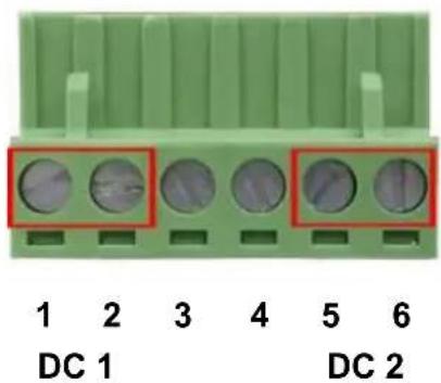 1 2 3 4 5 6 DC 1 DC 2