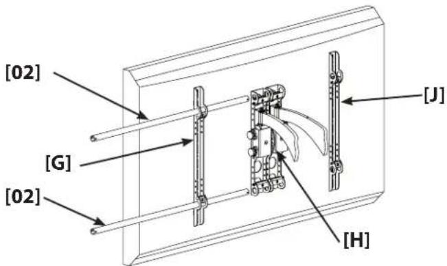 SANUS XAS1A - 2: Cross Tube Installation - 2