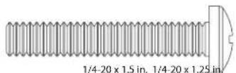SANUS XAS1A - Supplied Parts and Hardware - 8