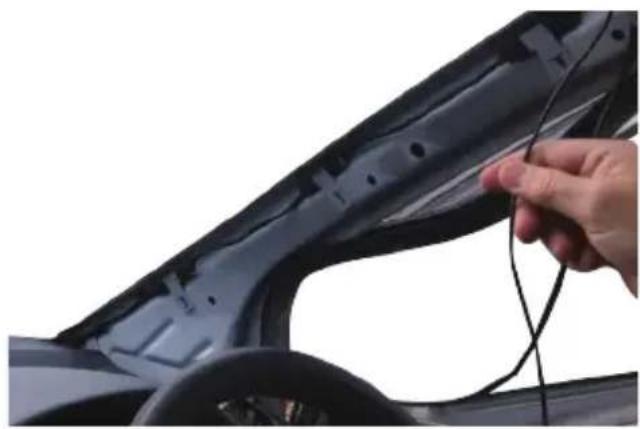 Dashmate DSH-HWK - INSTALLING THE OUTPUT CABLES IN VEHICLE CONT'D - 1
