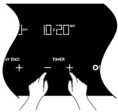 ELECTROLUX EVE614SD - Adjusting the clock - 1