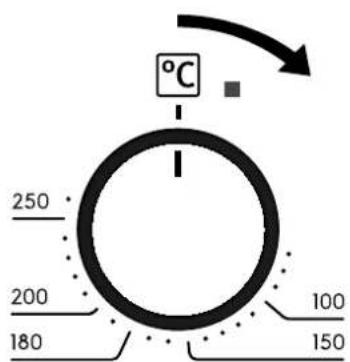 ELECTROLUX EVE614SD - Select the temperature - 1