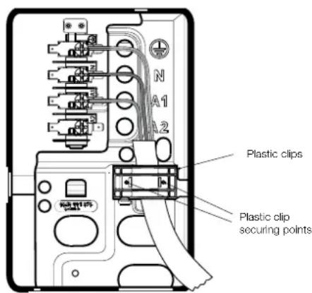 ELECTROLUX EVE614SD - Hard wiring details - 1