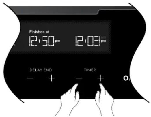 ELECTROLUX EVE614SD - Setting the time - 1