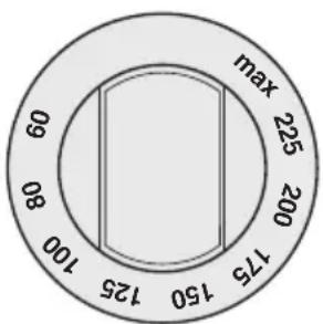 Artusi AFG999B - Oven thermostat knob - 1