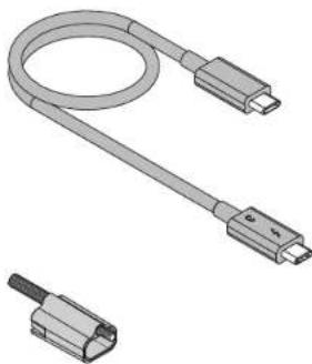 Sonnet Echo III Rackmount - Thunderbolt 3 Connector Retainer Clip - 2